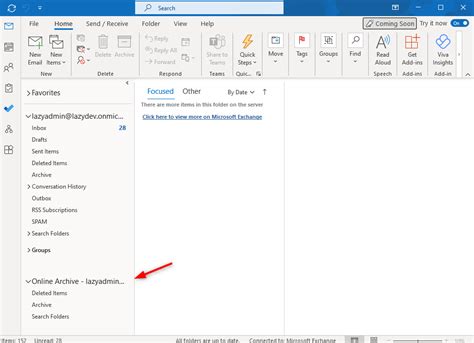 Outlook Online Archive for Office 365 Explained .